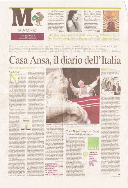 Casa Ansa, il diario dell’Italia